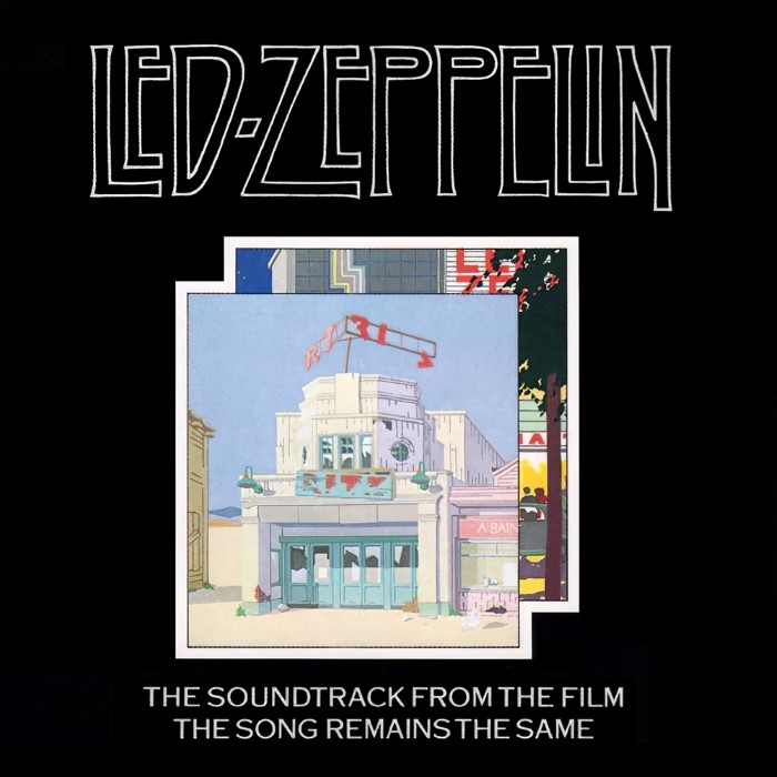 Album cover for The Song Remains the Same - Led Zeppelin