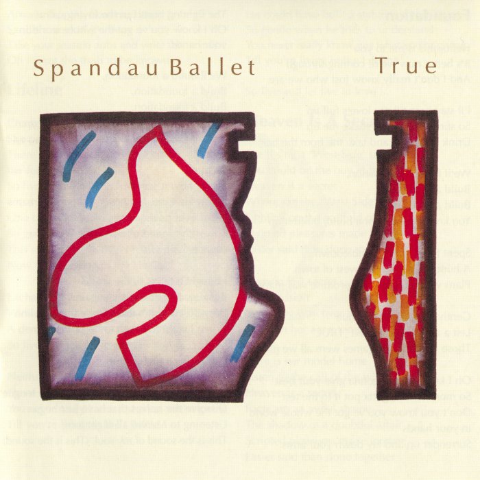 Album cover for True - Spandau Ballet
