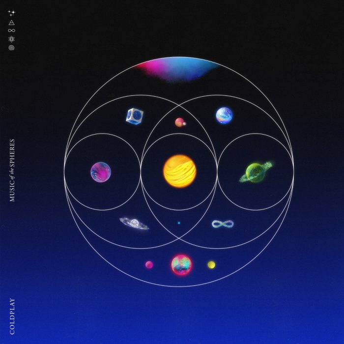 Album cover for Music of the Spheres - Coldplay