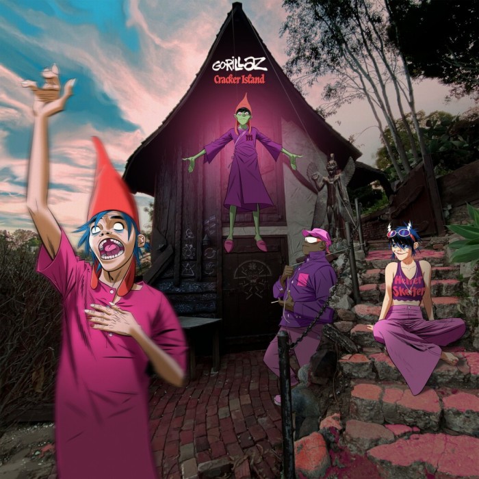 Album cover for Cracker Island - Gorillaz