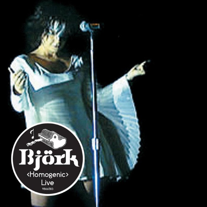 Album cover for Homogenic Live - Björk