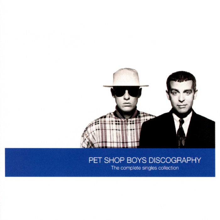 Album cover for Discography: The Complete Singles Collection - Pet Shop Boys