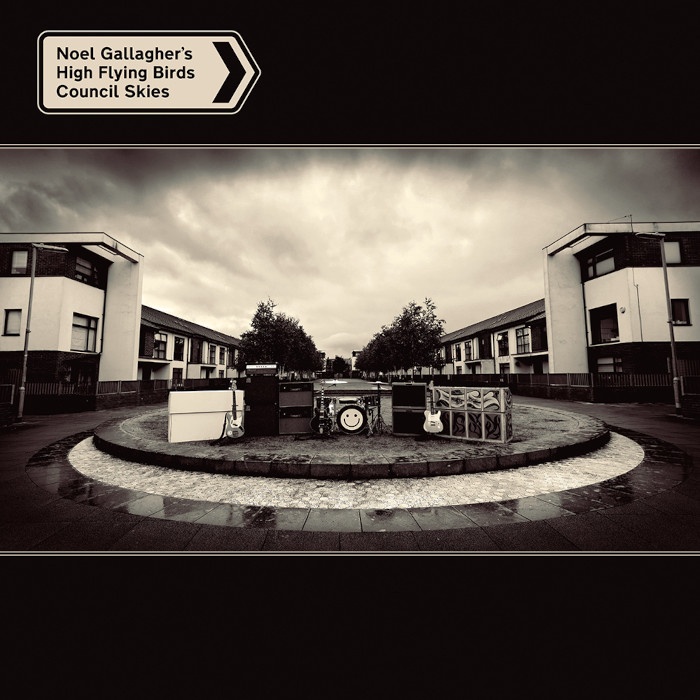 Album cover for Council Skies - Noel Gallagher's High Flying Birds