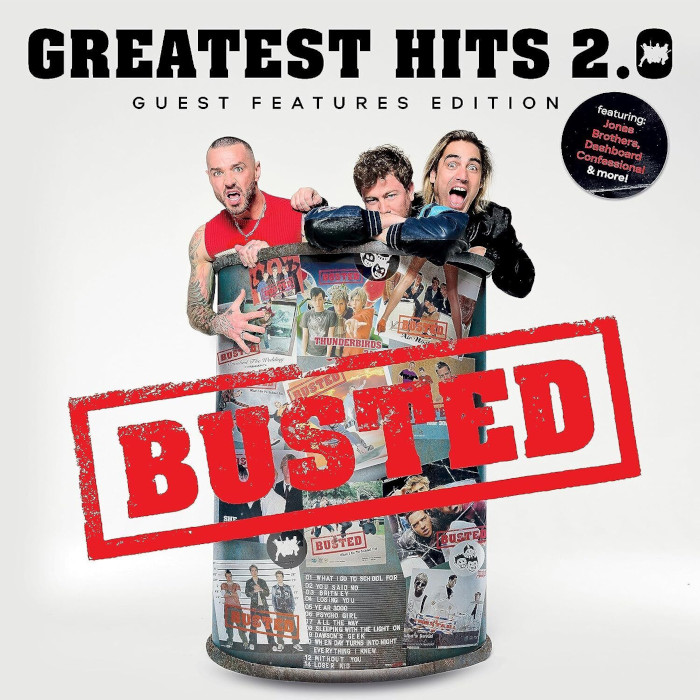Album cover for Greatest Hits 2.0 - Busted
