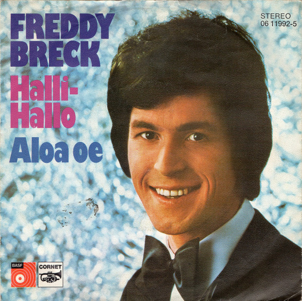 Album cover for Halli-Hallo / Aloa Oe - Freddy Breck