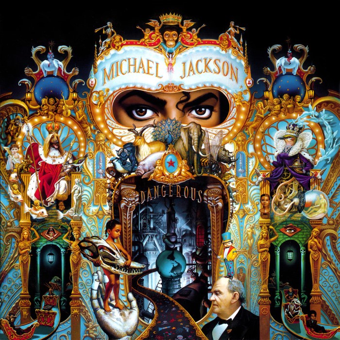 Album cover for Dangerous - Michael Jackson