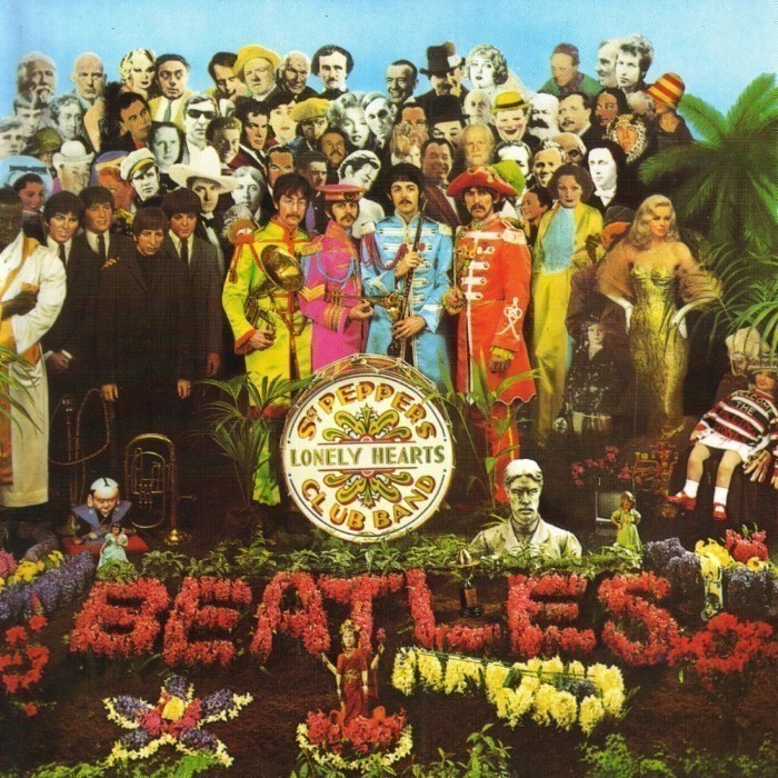 Album cover for Sgt. Pepper's Lonely Hearts Club Band - The Beatles