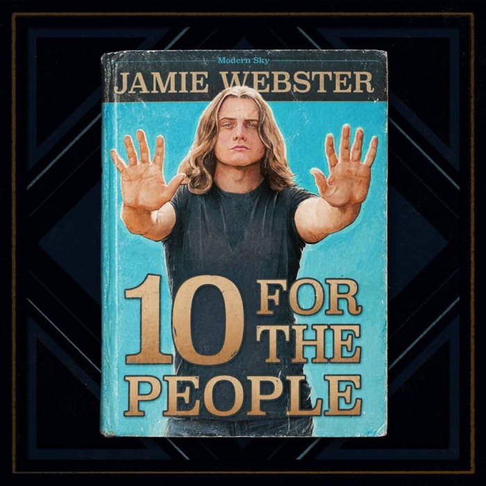 Album cover for 10 For the People - Jamie Webster