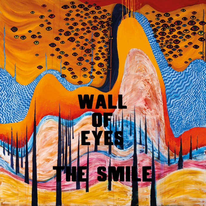 Album cover for Wall of Eyes - The Smile