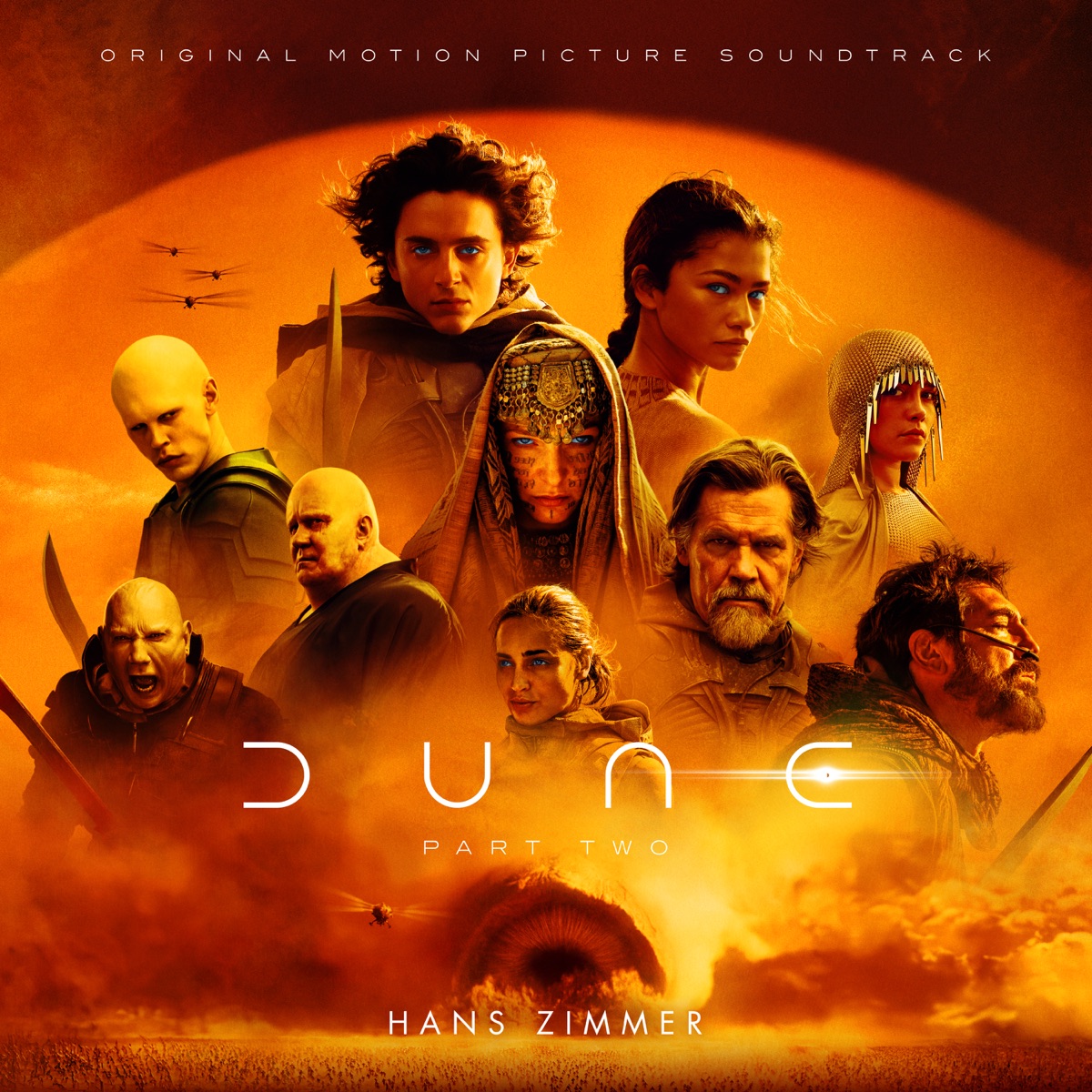 Album cover for Dune: Part Two (Original Motion Picture Soundtrack) - Hans Zimmer