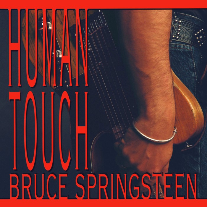 Album cover for Human Touch - Bruce Springsteen