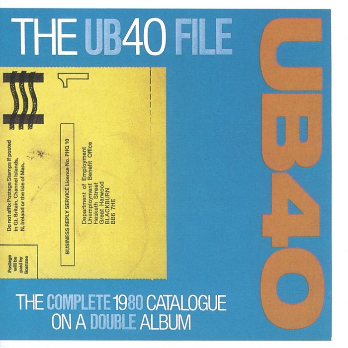 Album cover for The UB40 File - UB40