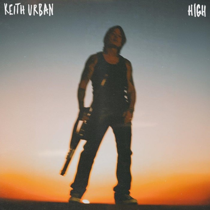 Album cover for High - Keith Urban