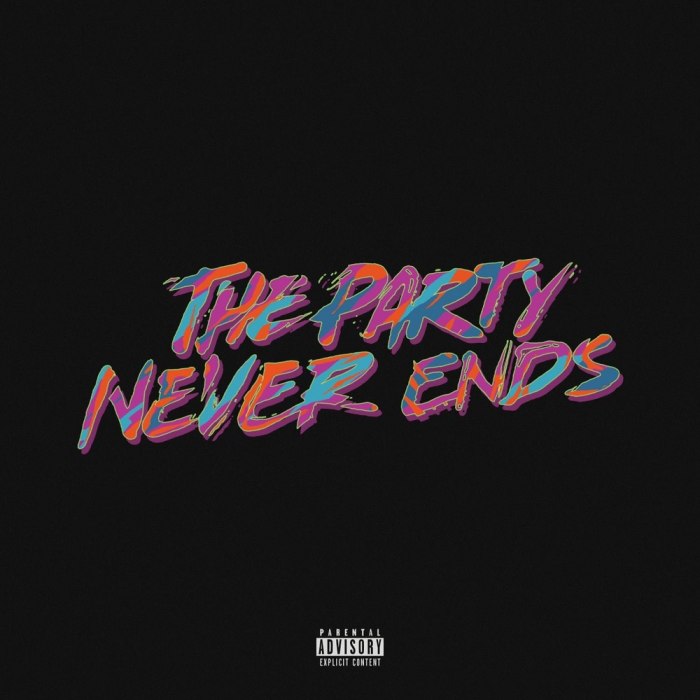 Album cover for The Party Never Ends - Juice WRLD
