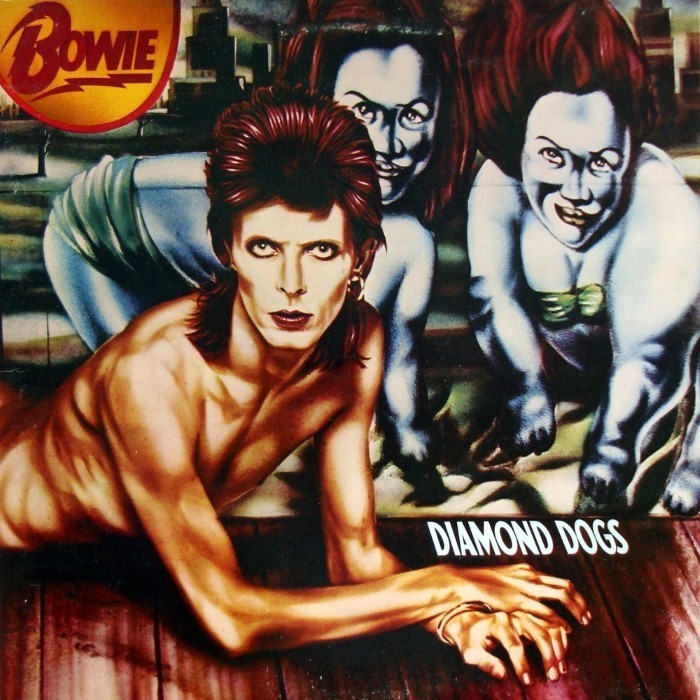 Album cover for Diamond Dogs - David Bowie