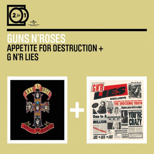 2 for 1: Appetite for Destruction + G N'R Lies by Guns N' Roses