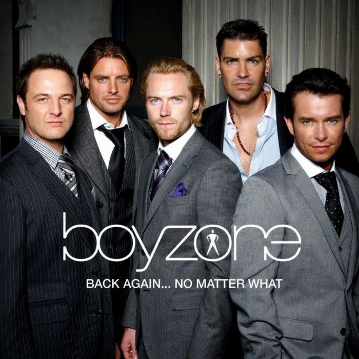 Album cover for Back Again... No Matter What - The Greatest Hits - Boyzone