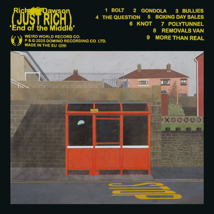 Album cover for End of the Middle - Richard Dawson