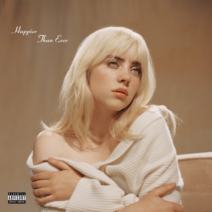 Album cover for Happier Than Ever - Billie Eilish