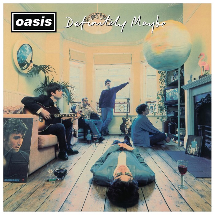 Album cover for Definitely Maybe - Oasis
