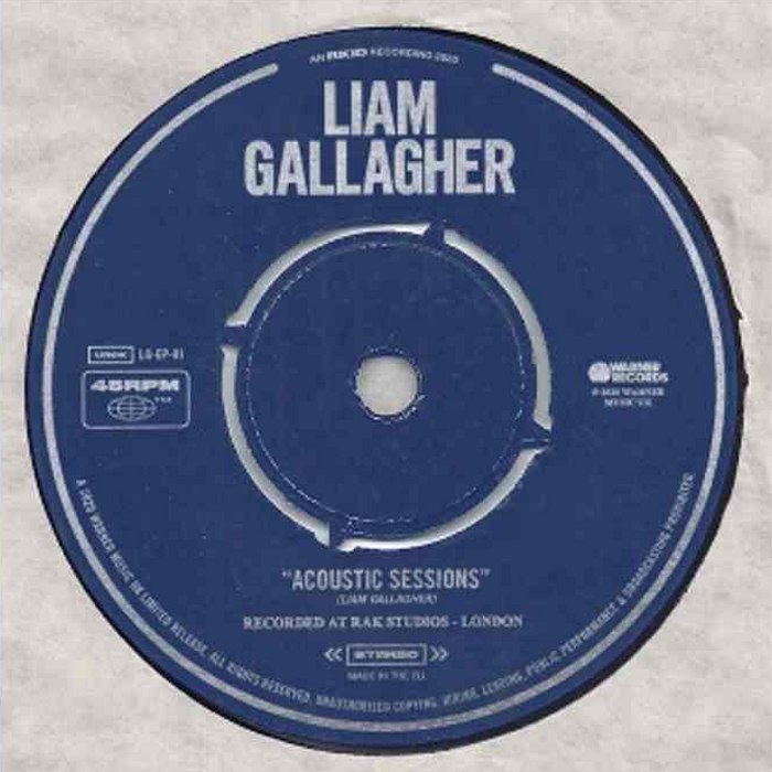 Album cover for Acoustic Sessions - Liam Gallagher