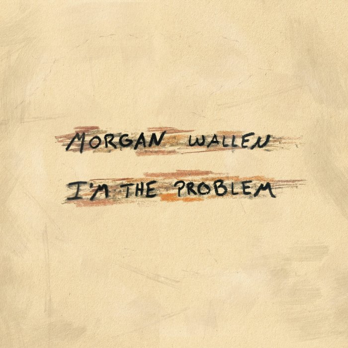 Album cover for I'm the Problem - Morgan Wallen