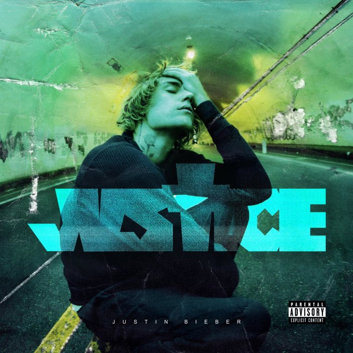 Album cover for Justice - Justin Bieber