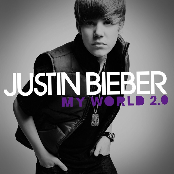 Album cover for My World 2.0 - Justin Bieber