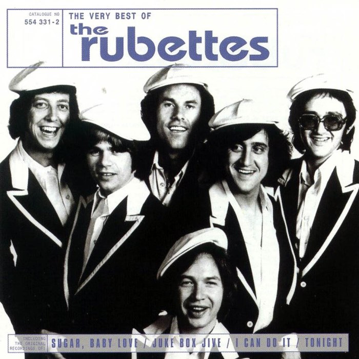 Album cover for The Very Best of The Rubettes - The Rubettes