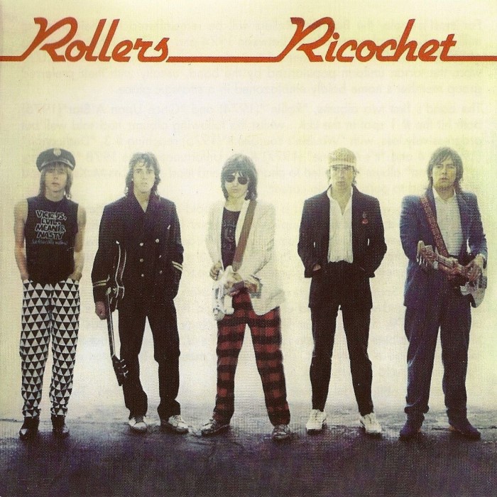 Album cover for Ricochet - Bay City Rollers