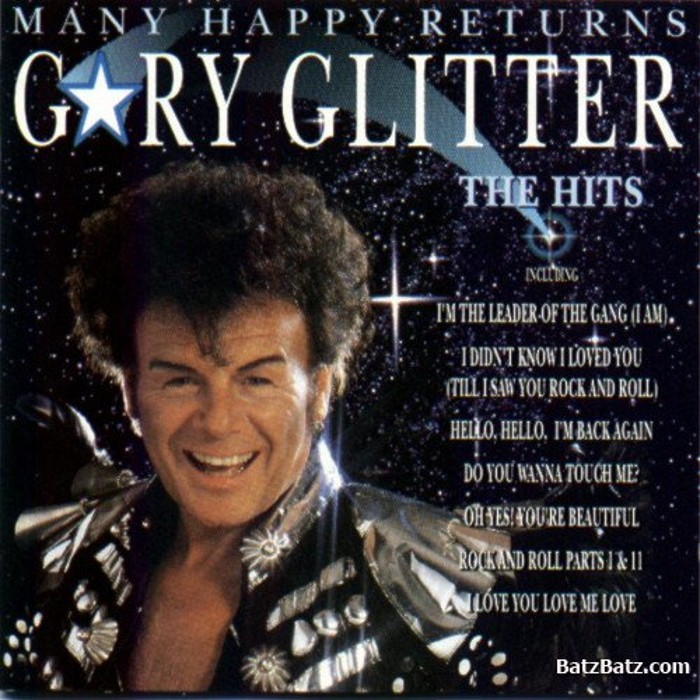 Album cover for Many Happy Returns: The Hits - Gary Glitter