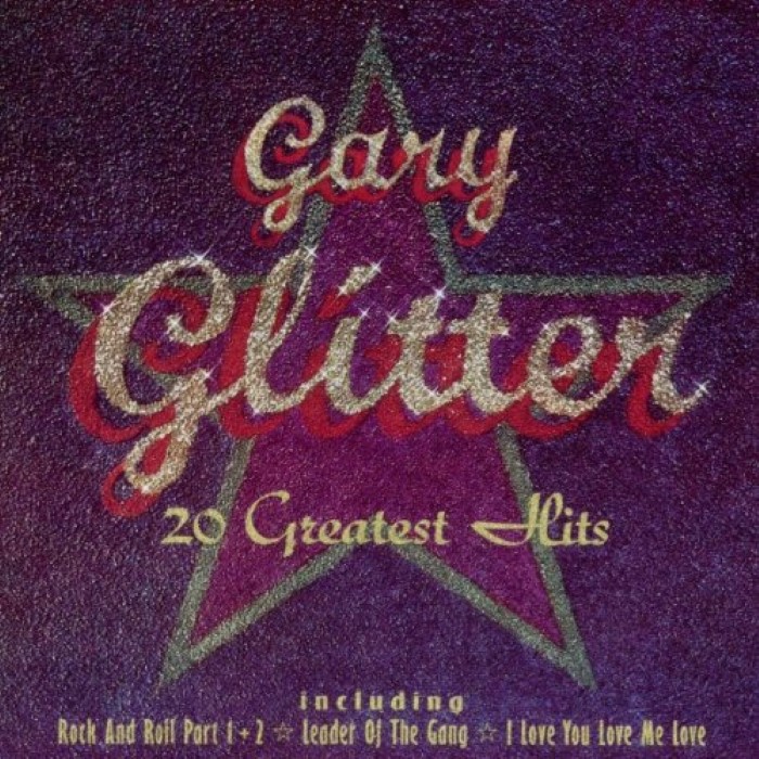 Album cover for 20 Greatest Hits - Gary Glitter