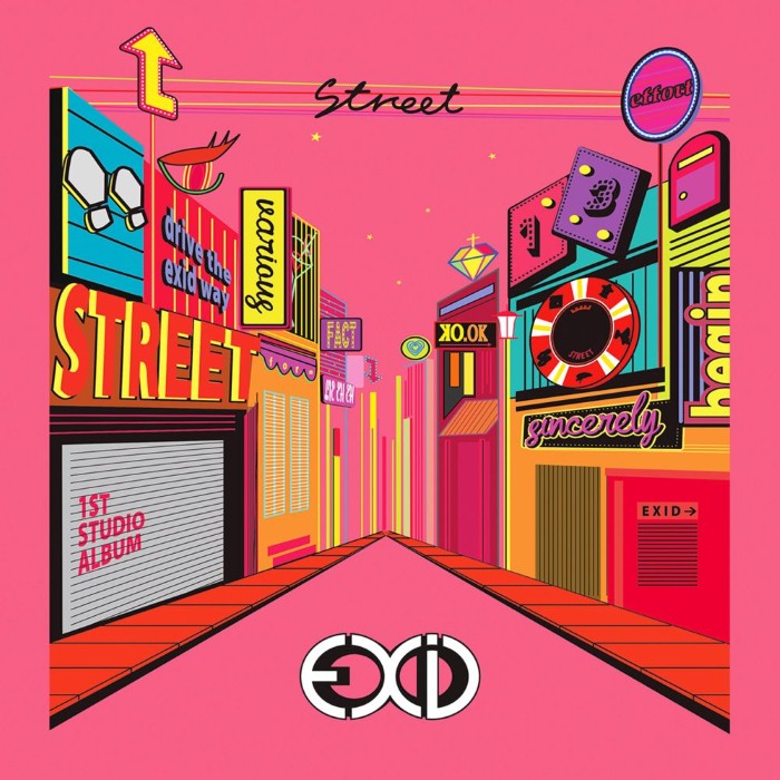 Album cover for STREET - EXID