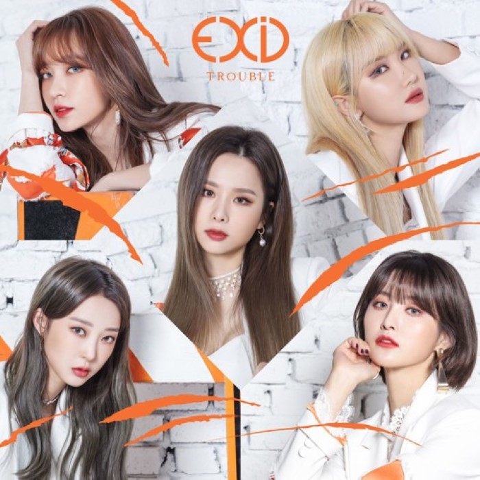 Album cover for TROUBLE - EXID