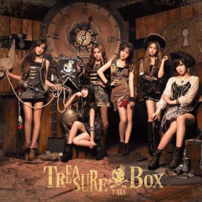 Album cover for TREASURE BOX - T-ara