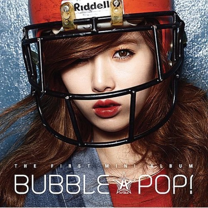 Album cover for Bubble Pop! - HYUNA