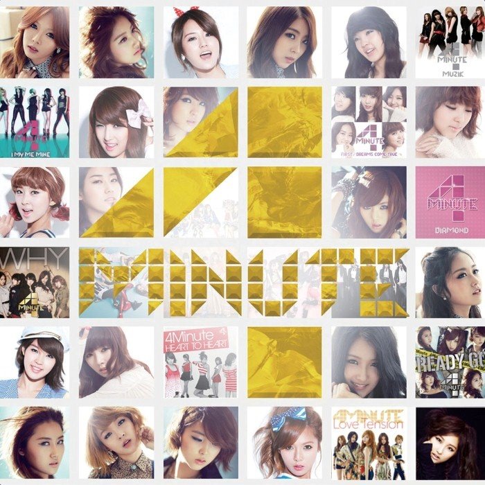 Album cover for Best Of 4Minute - 4minute