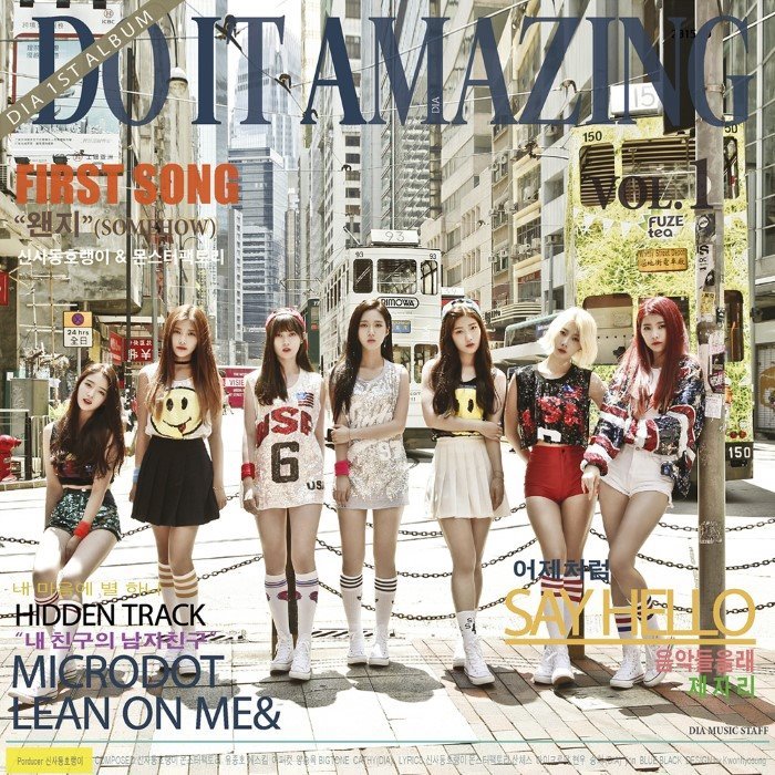 Album cover for Do It Amazing - DIA