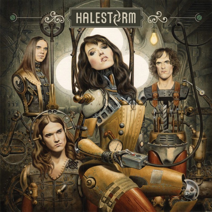 Album cover for Halestorm - Halestorm