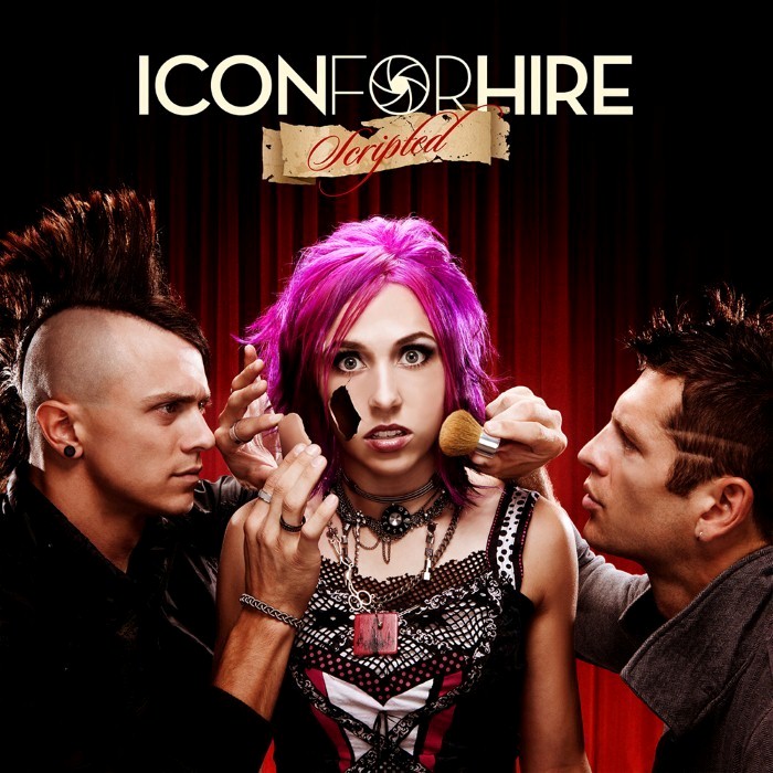 Album cover for Scripted - Icon For Hire
