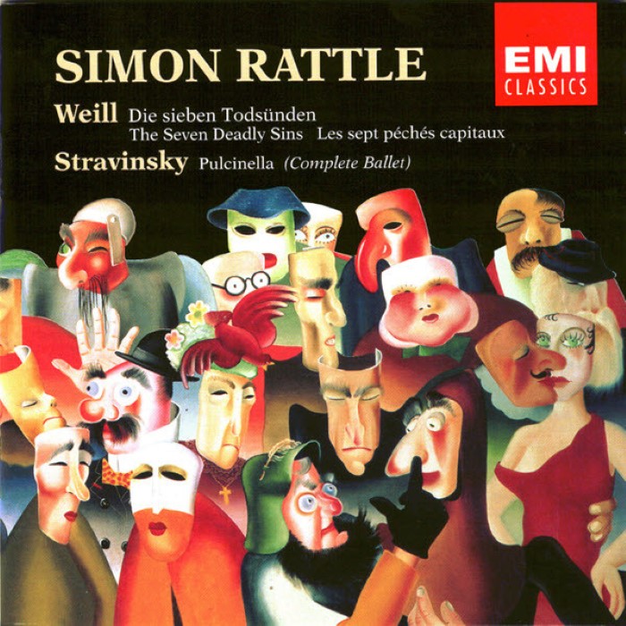 Weill: Die sieben Todsünden / Stravinsky: Pulcinella (Complete Ballet)