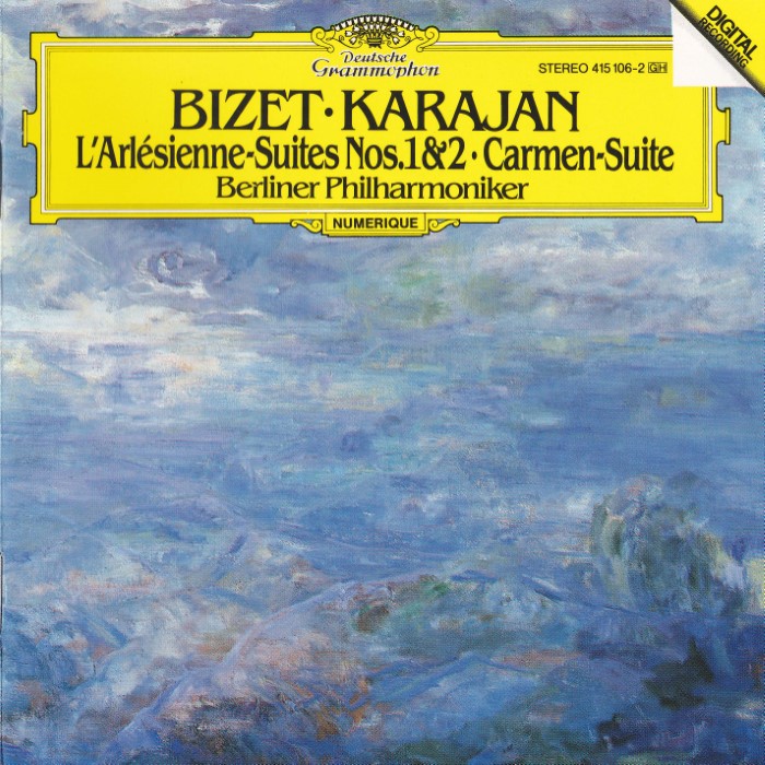 L'Arlesienne: Suites Nos. 1 & 2 / Carmen: Suite No. 1 (Berliner Philharmoniker feat. conductor: Herbert von Karajan)