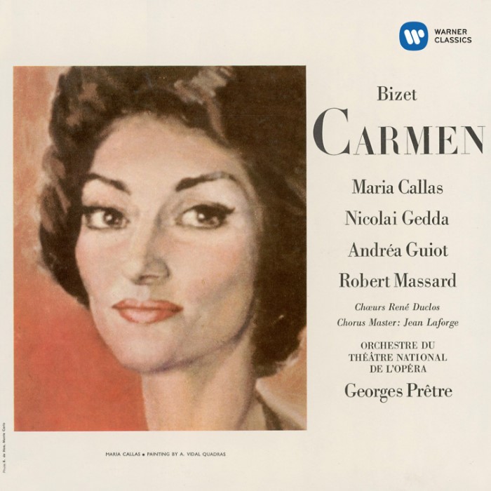 Carmen (Orchestre du Théâtre National de l'Opéra de Paris feat. conductor: Georges Prêtre, soprano: Maria Callas)
