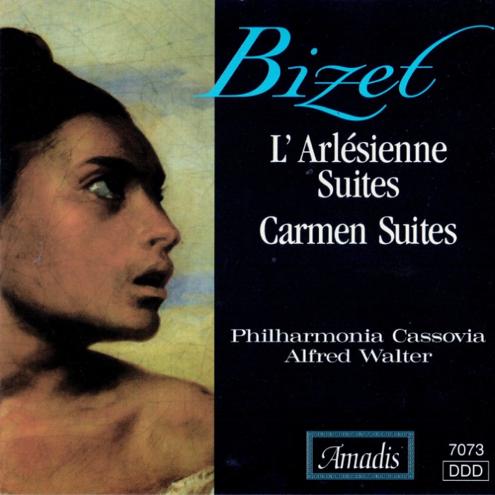 L'Arlésienne, Suites Nos. 1 & 2 / Carmen, Suites Nos. 1 & 2 (Philharmonia Cassovia feat. conductor: Alfred Walter)
