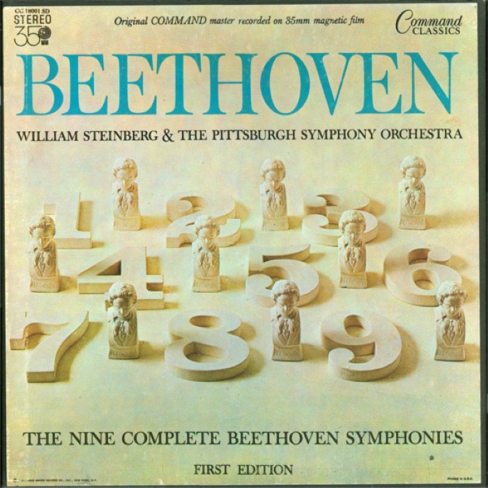 The Nine Complete Beethoven Symphonies (Pittsburgh Symphony Orchestra feat. conductor: William Steinberg)
