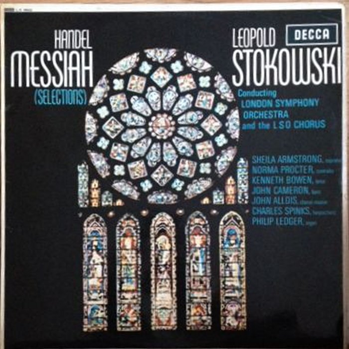 Messiah (Selections) feat. conductor: Leopold Stokowski
