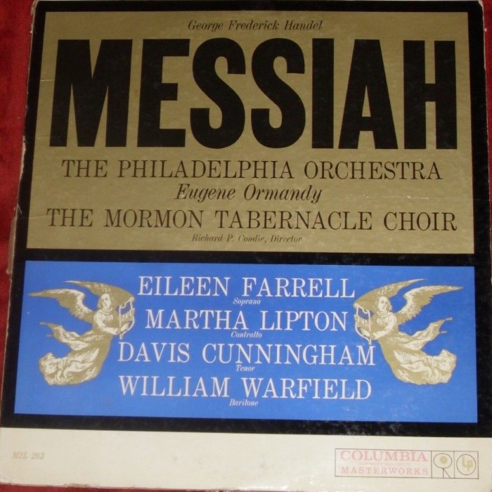 Messiah (The Mormon Tabernacle Choir and Philadelphia Orchestra, feat. conductor: Eugene Ormandy)