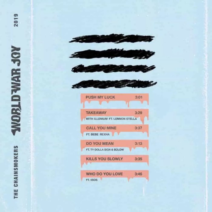 World War Joy by The Chainsmokers