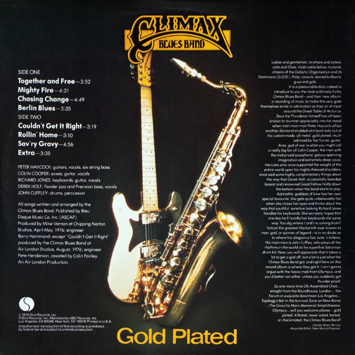 Gold Plated