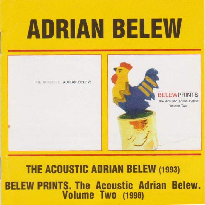 Belew Prints: The Acoustic Adrian Belew, Vol. 2
